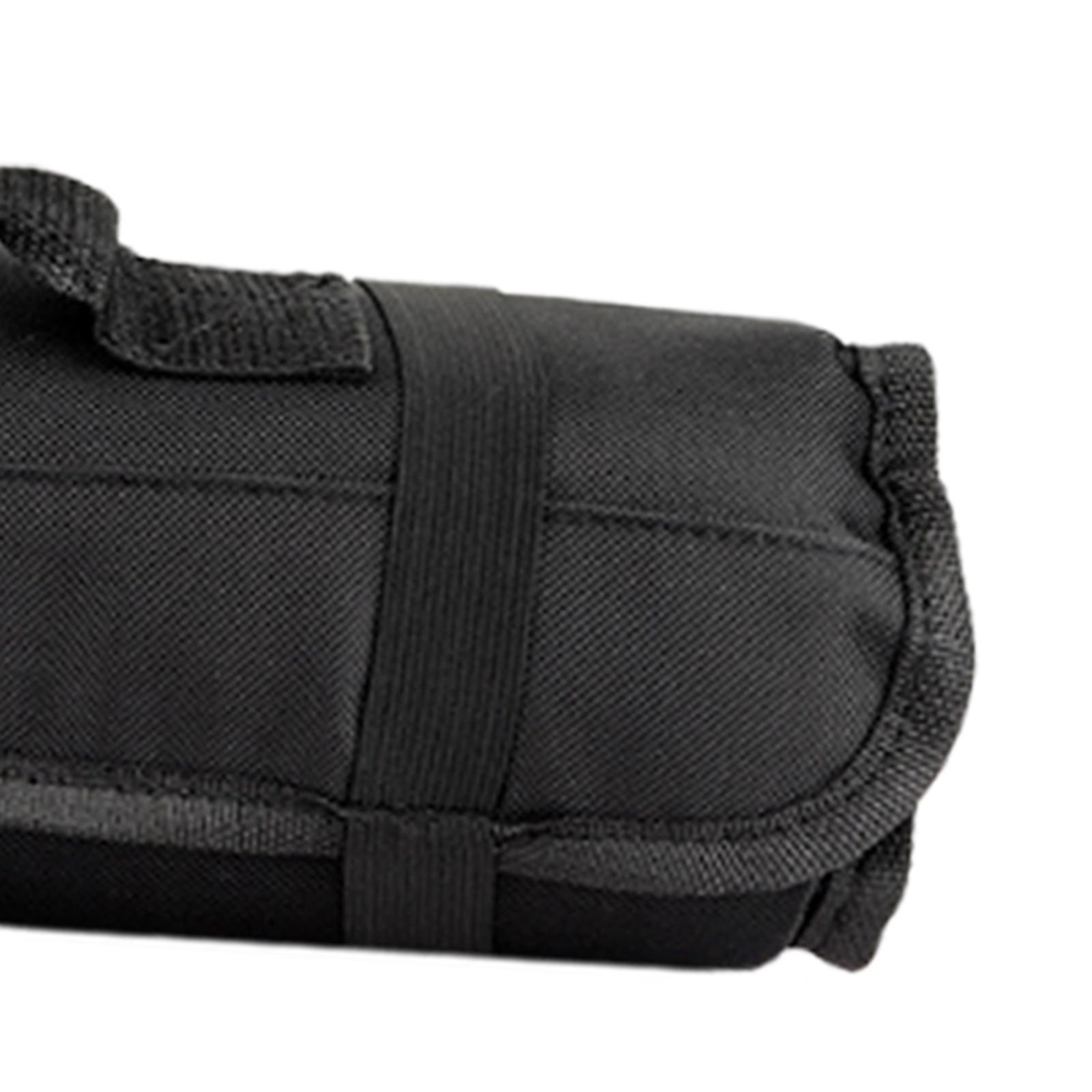 Camping Cooking Utensil Roll - シェフナイフバッグロール オックスフォード布製 耐パンク性 収納ケース 調理器具オーガナイザー 料理学校やキャンプ用