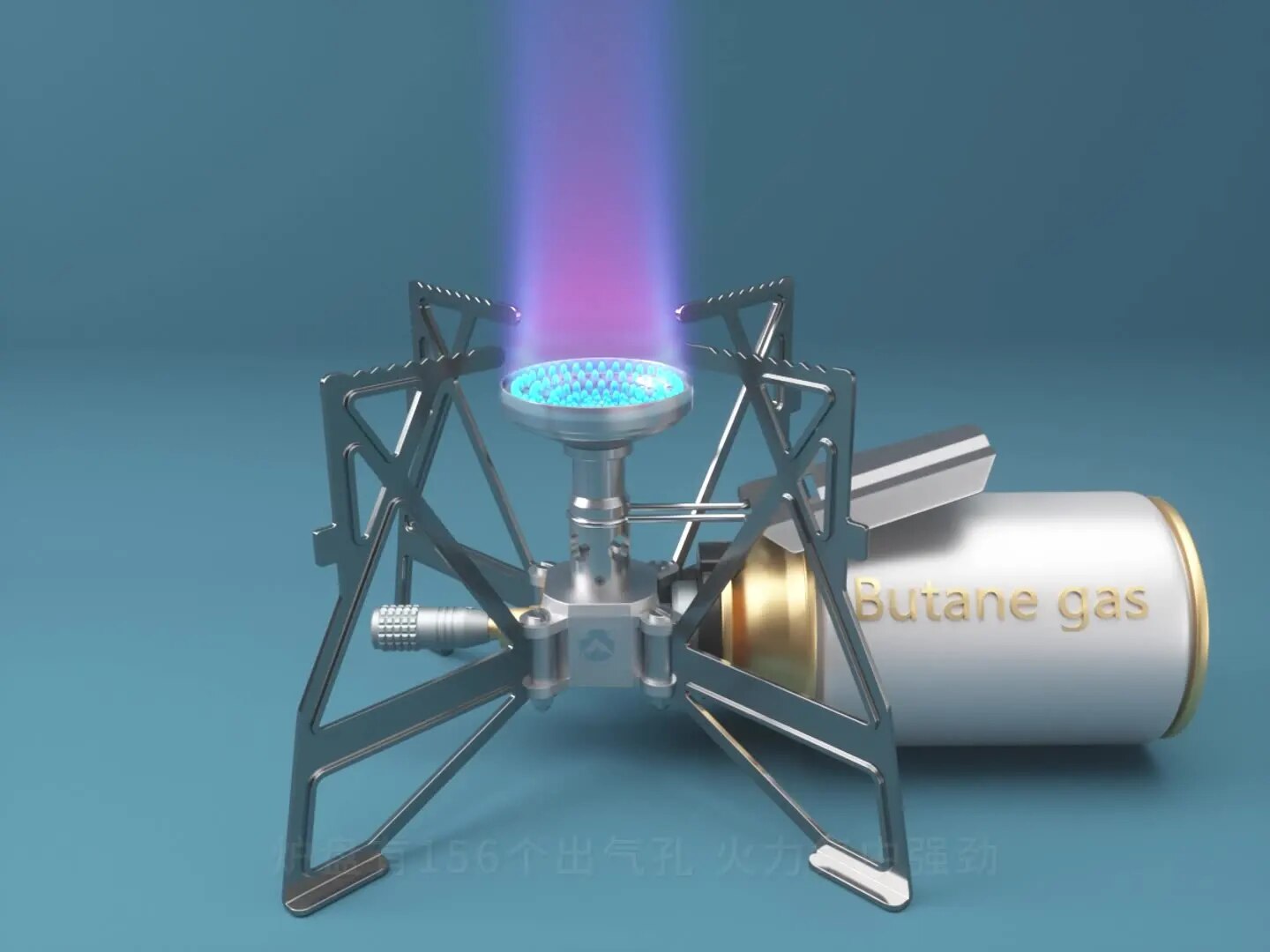 Camping Cooking Gas Stove Portable Tool - CAMPINGMOON XD-3-NE バタフライストーブ アウトドア キャンプ ハイキング