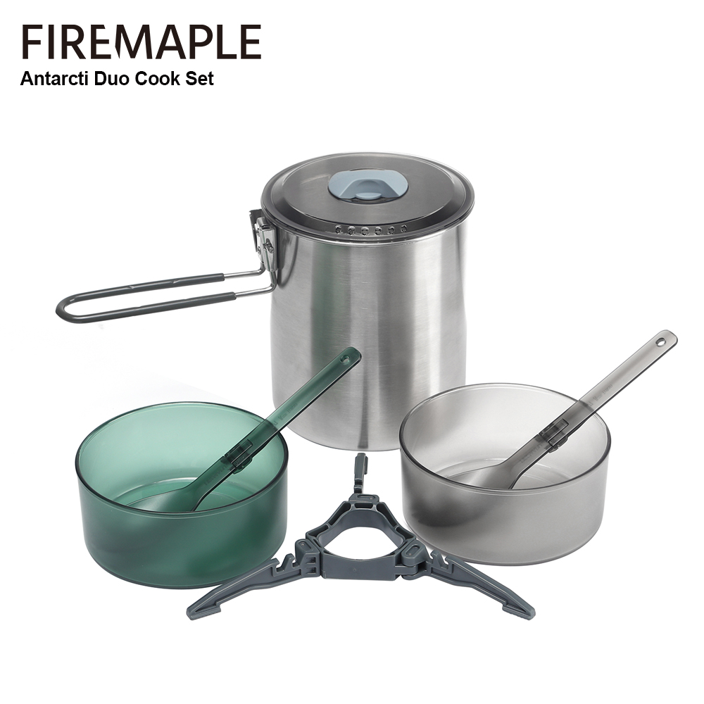 Camping Cooking Bundle - Fire-Maple Antarcti Duo キャンプクッキングセット 1.6L ステンレスポット