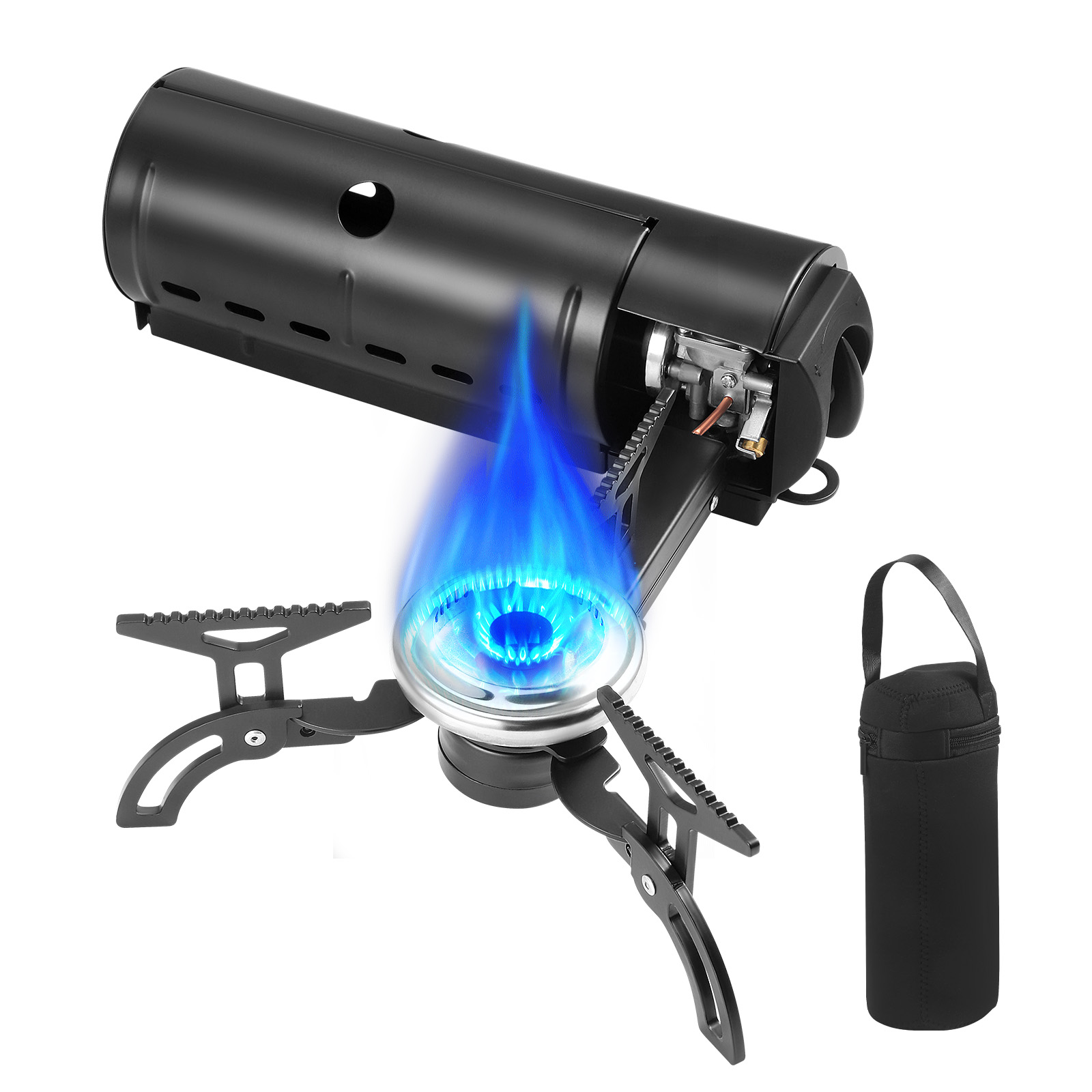 Camping Cooking Gas Stove Portable Tool - 2800 ワットポータブル折りたたみストーブキャンプガスストーブ屋外ハイキングバーベキュー旅行調理グリル調理器カセットガスバーナー