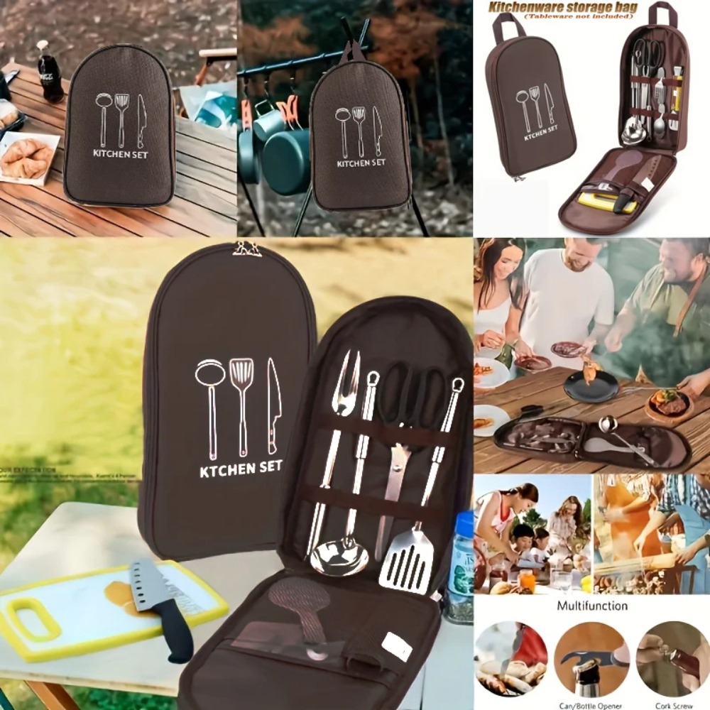 ポータブルアウトドアクックバッグ キャンプ収納バッグ ポータ - Camping Cooking Recipes のレビューと価格