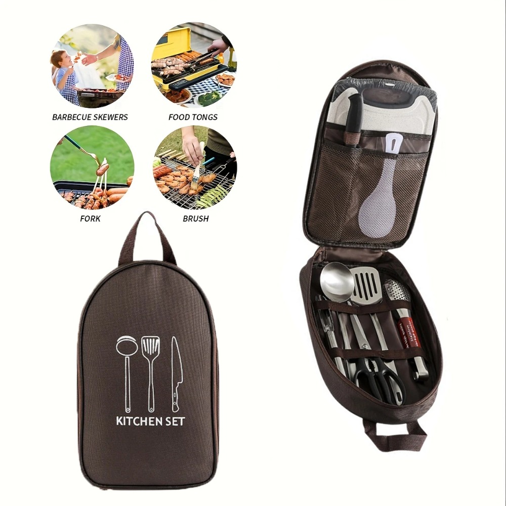 ポータブルアウトドアクックバッグ キャンプ収納バッグ ポータ - Camping Cooking Recipes のレビューと価格