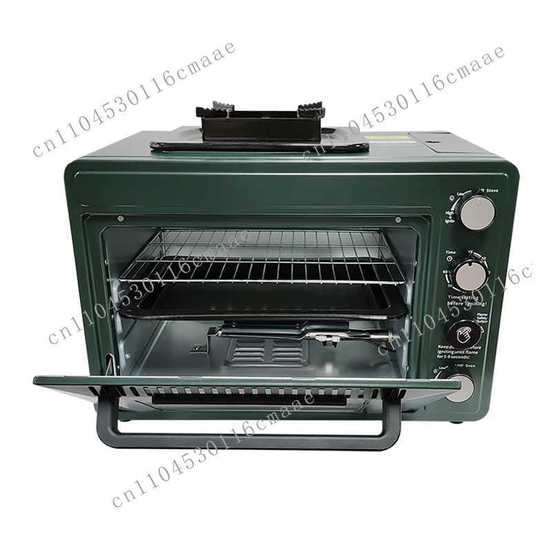 プロ仕様屋外BBQガスオーブン、コンロ付き家庭用キッチン、ダ - Camping Cooking Gas Stove Portable Tool のレビューと価格