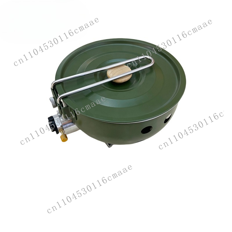 ポータブル屋外カセットストーブ一体型ポット一体型ストーブキャ - Camping Cooking Gas Stove Portable Tool のレビューと価格