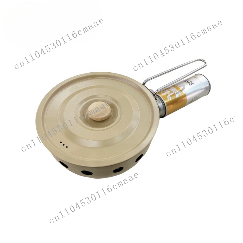 ポータブル屋外カセットストーブ一体型ポット一体型ストーブキャ - Camping Cooking Gas Stove Portable Tool のレビューと価格