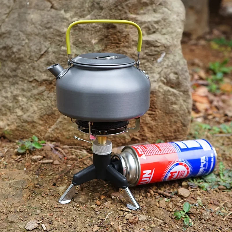ポータブルキャンプガスストーブアダプターコネクターステンレス - Camping Cooking Gas Stove Portable Tool のレビューと価格