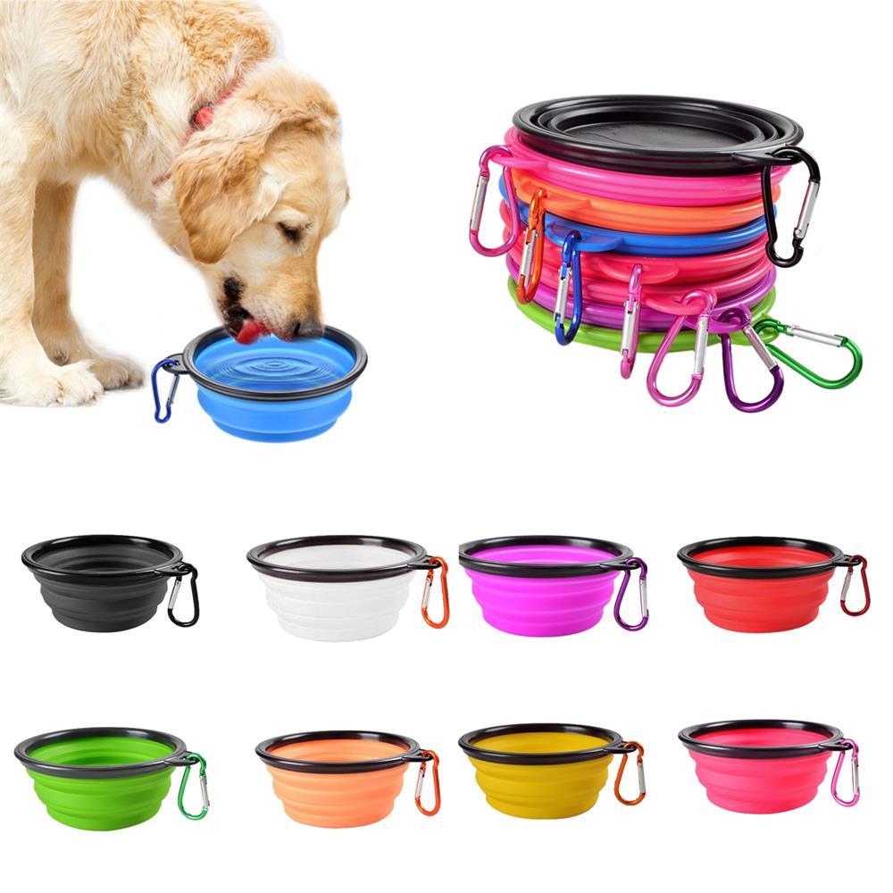折りたたみ式ペット用シリコン製犬用フード・水飲みボウル、屋外 - Camping Cooking And Eating のレビューと価格