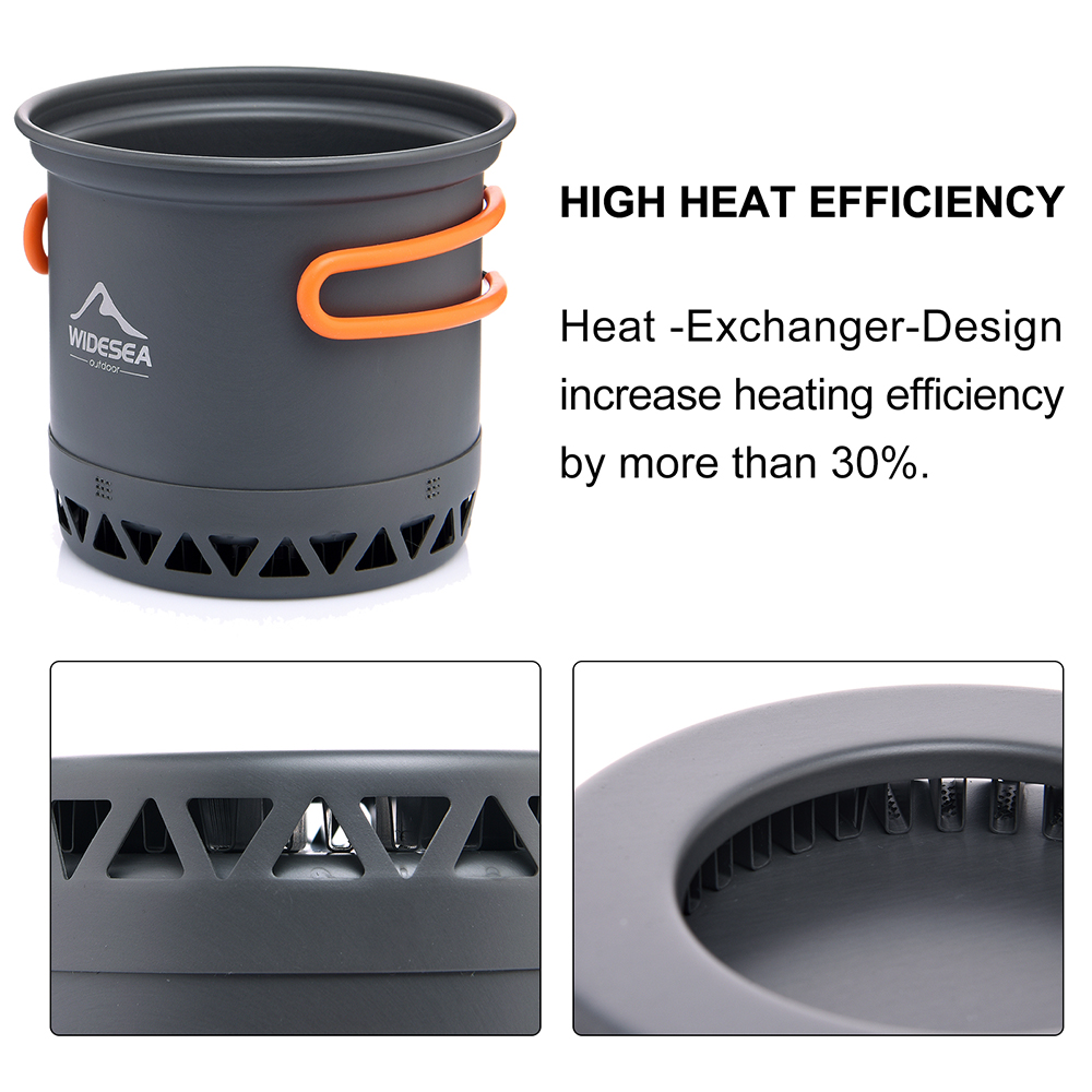 幅の屋外調理ケトルセット、キャンプポット、調理器具、加熱調理 - Camping Cooking Bundle のレビューと価格