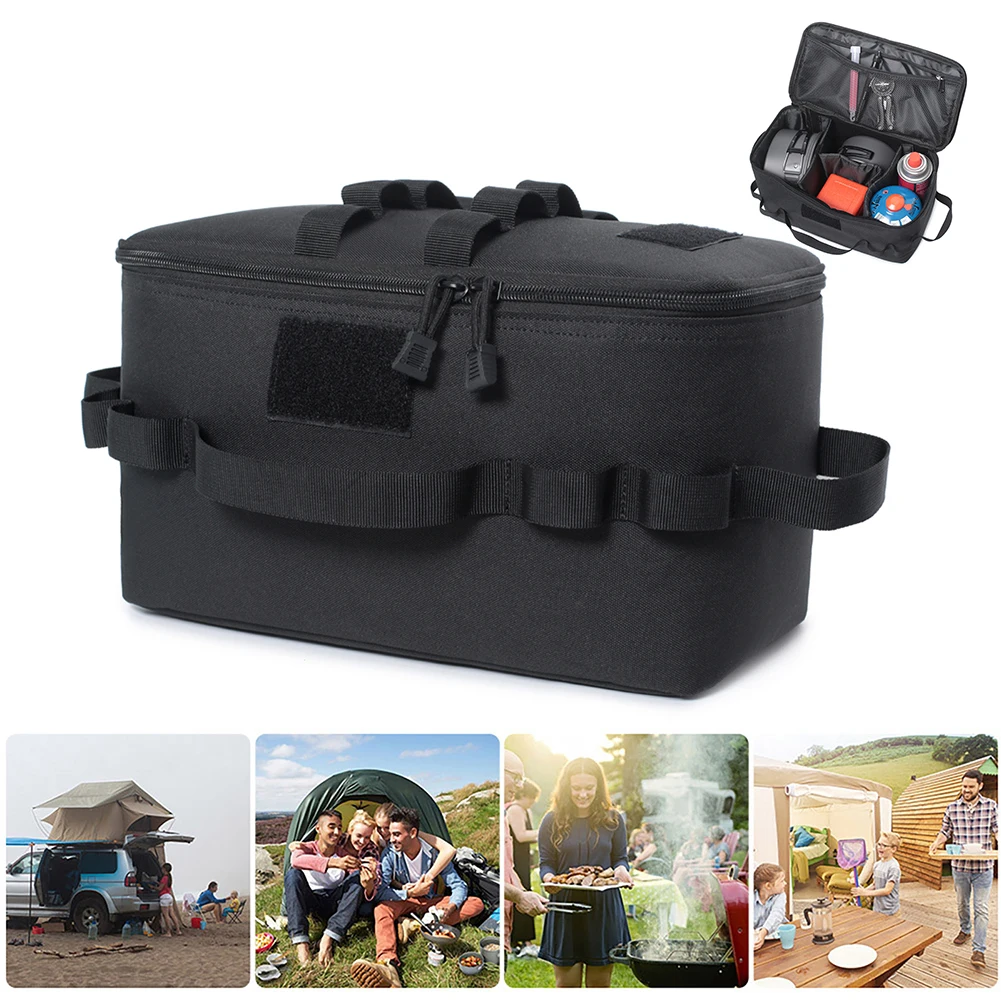 戦術的なポーチキャンプ収納袋調理器具オーガナイザーポータブル - Camping Cooking Organizer のレビューと価格
