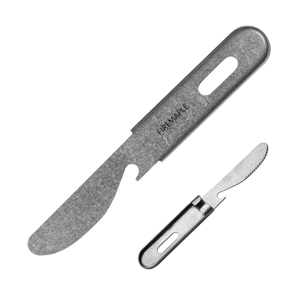 304ステンレス製キャンプカトラリー、3in 1調理器具セッ - Camping Cooking Bundle のレビューと価格