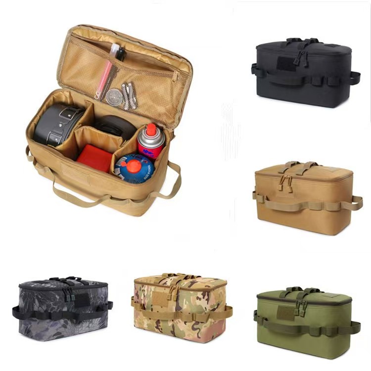 アウトドアポーチ キャンプ収納袋 調理器具オーガナイザー ポ - Camping Cooking Organizer のレビューと価格