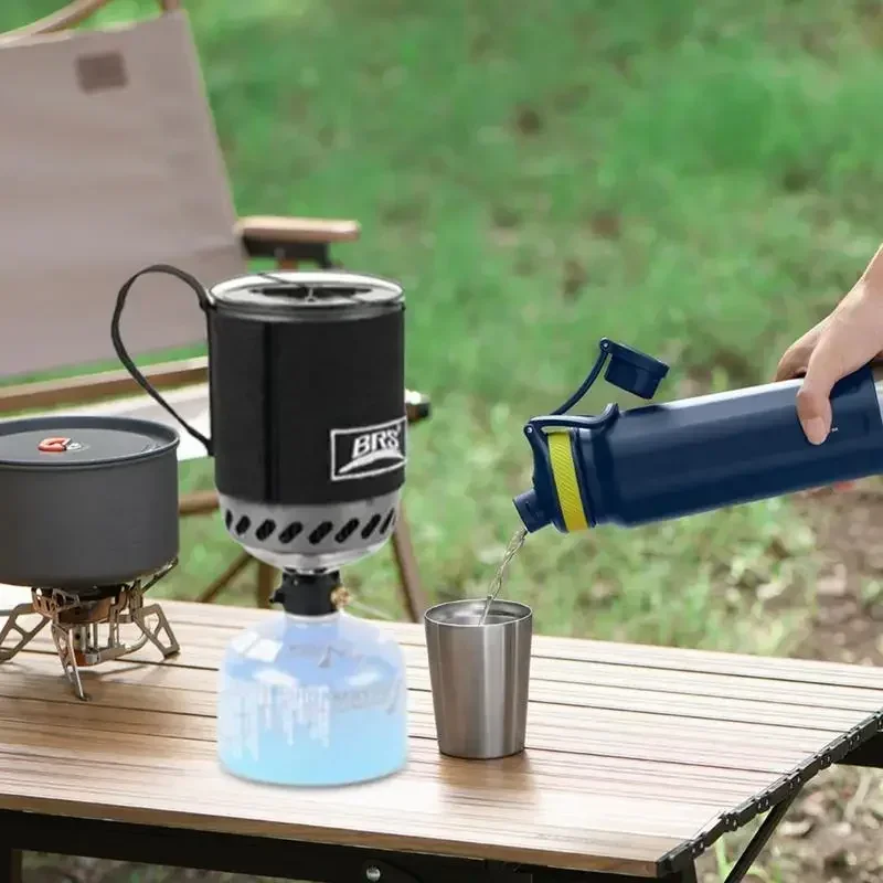 BRS-61 熱交換器付きポータブルジェットバーナー 軽量バ - Camping Cooking Gas Stove Portable Tool のレビューと価格
