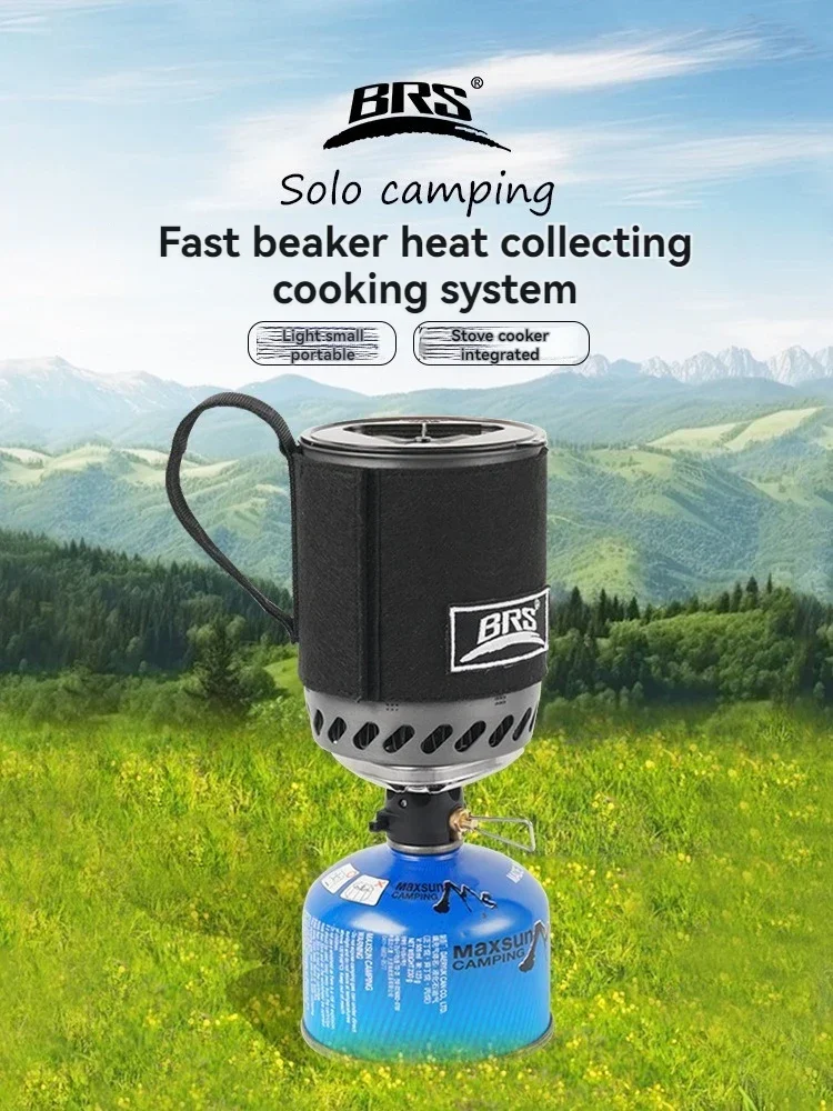 BRS-61 熱交換器付きポータブルジェットバーナー 軽量バ - Camping Cooking Gas Stove Portable Tool のレビューと価格