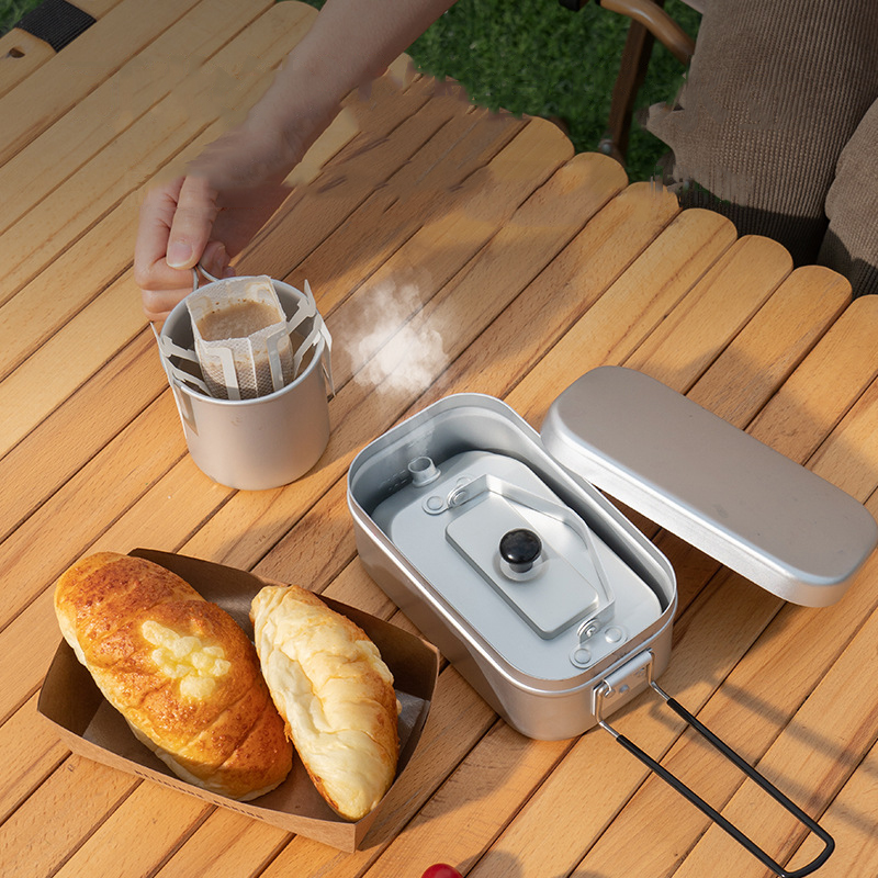 超軽量ポータブルピクニックケトル、キャンプティーポット、コー - Camping Cooking Recipes のレビューと価格