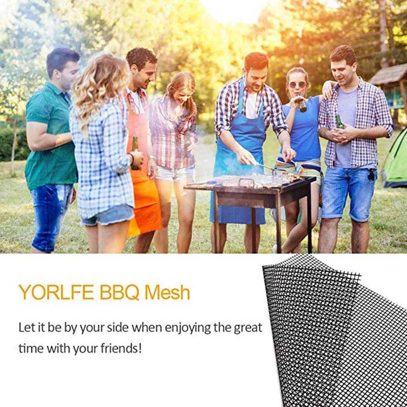 Yomeei 1個バーベキューグリルマット格子状バーベキュー - Camping Cooking Mat のレビューと価格