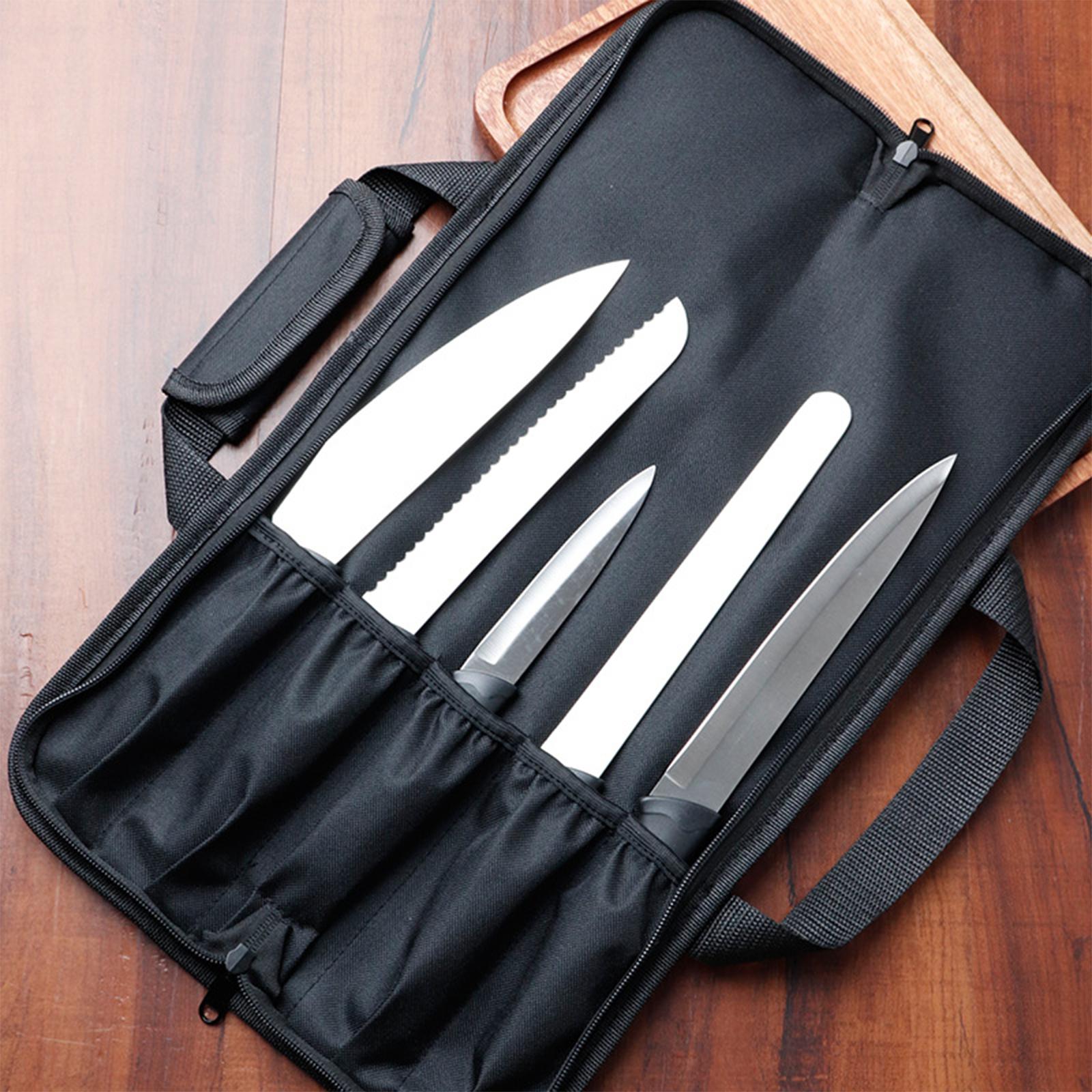 シェフナイフ収納バッグ オックスフォード ロールアップオーガ - Camping Cooking Utensil Roll のレビューと価格