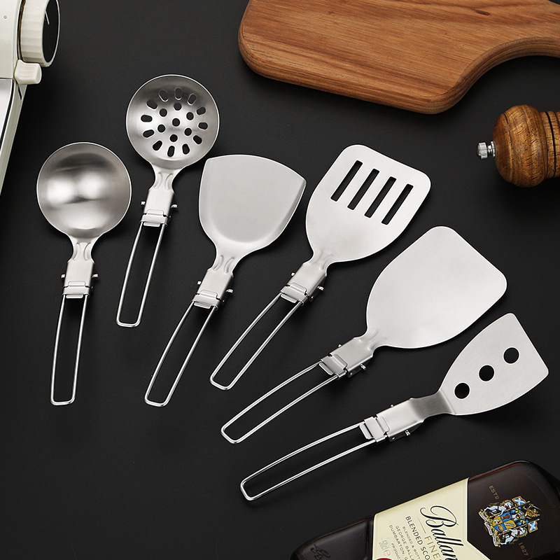 4 個屋外折りたたみキッチン用品セットキャンプ旅行ポータブル - Camping Cooking Bundle のレビューと価格