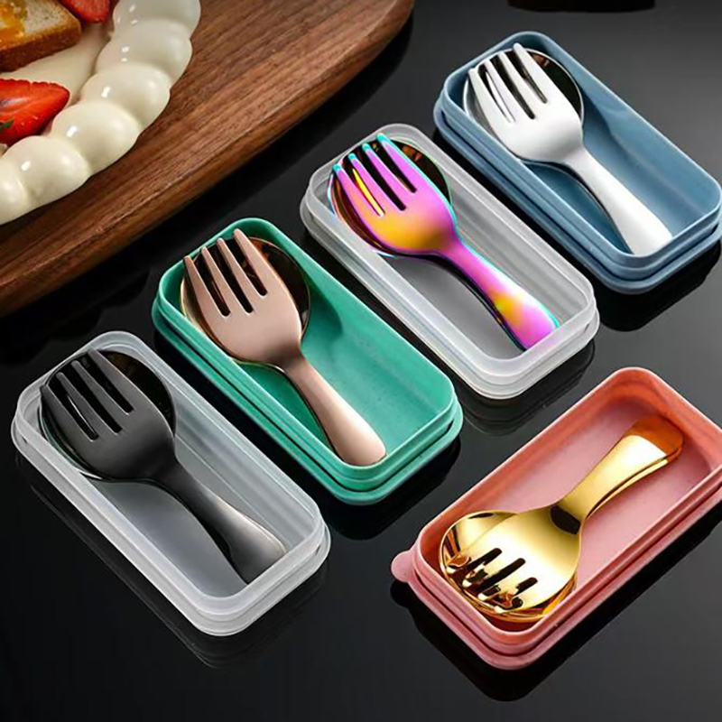 ミニスプーンフォーク食器アウトドアキャンプステンレス鋼カトラ - Camping Cooking Bundle のレビューと価格