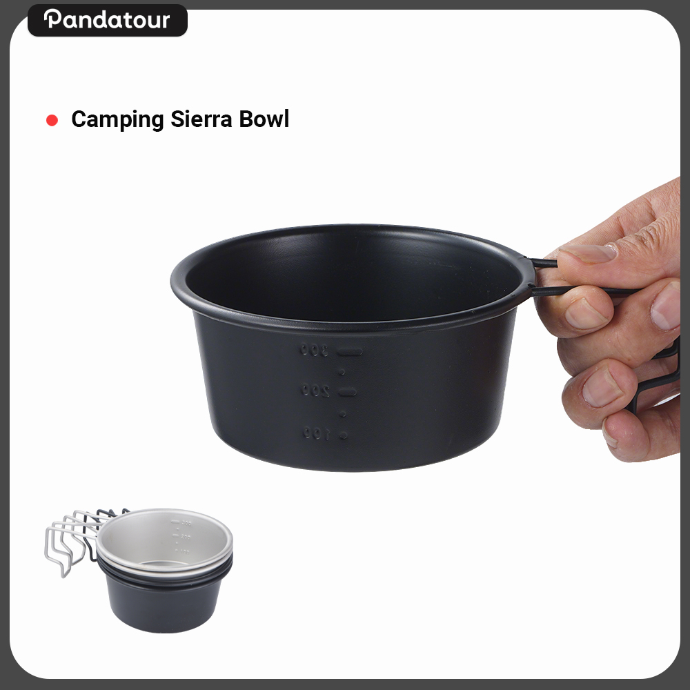 Pandatour アウトドア キャンプ シエラボウル 目盛 - Camping Cooking Recipes のレビューと価格