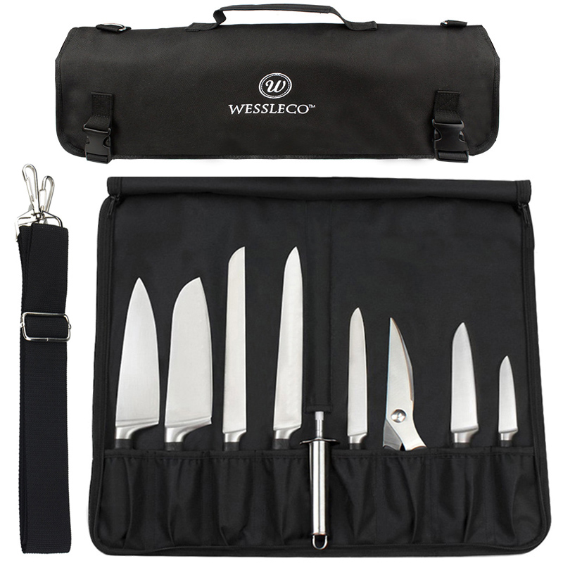 ポータブルナイフロールバッグオックスフォード複数のポケットキ - Camping Cooking Organizer のレビューと価格