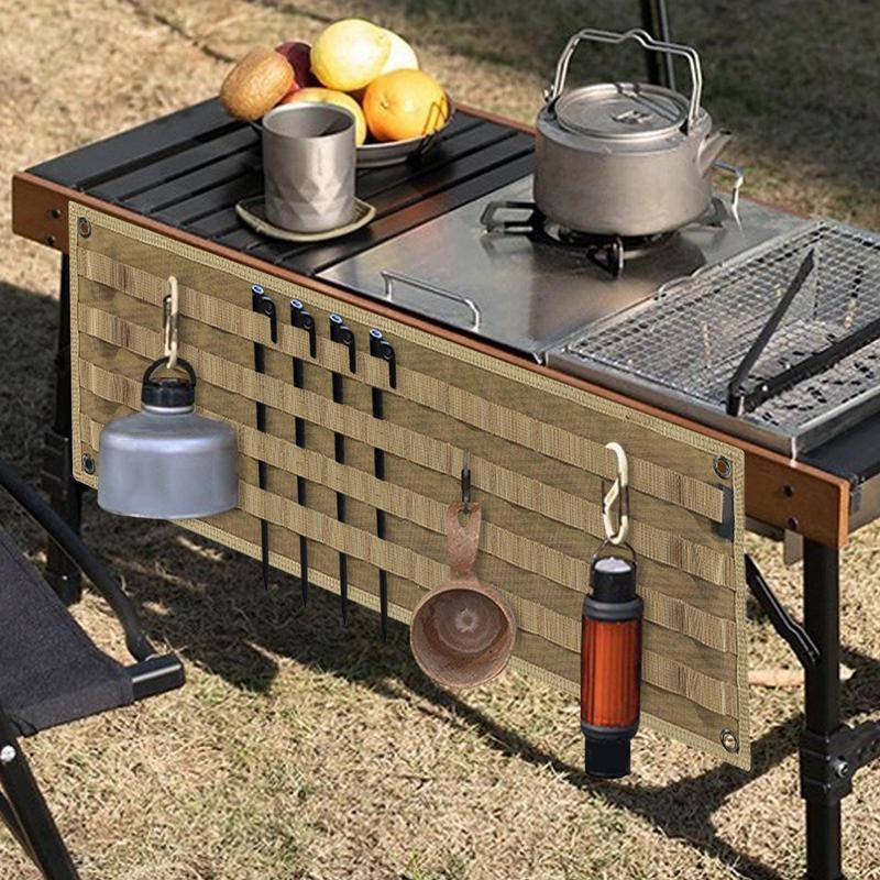 キャンプ用キャノピーオーガナイザー、キャンプ調理器具、効率的 - Camping Cooking Utensil Roll のレビューと価格