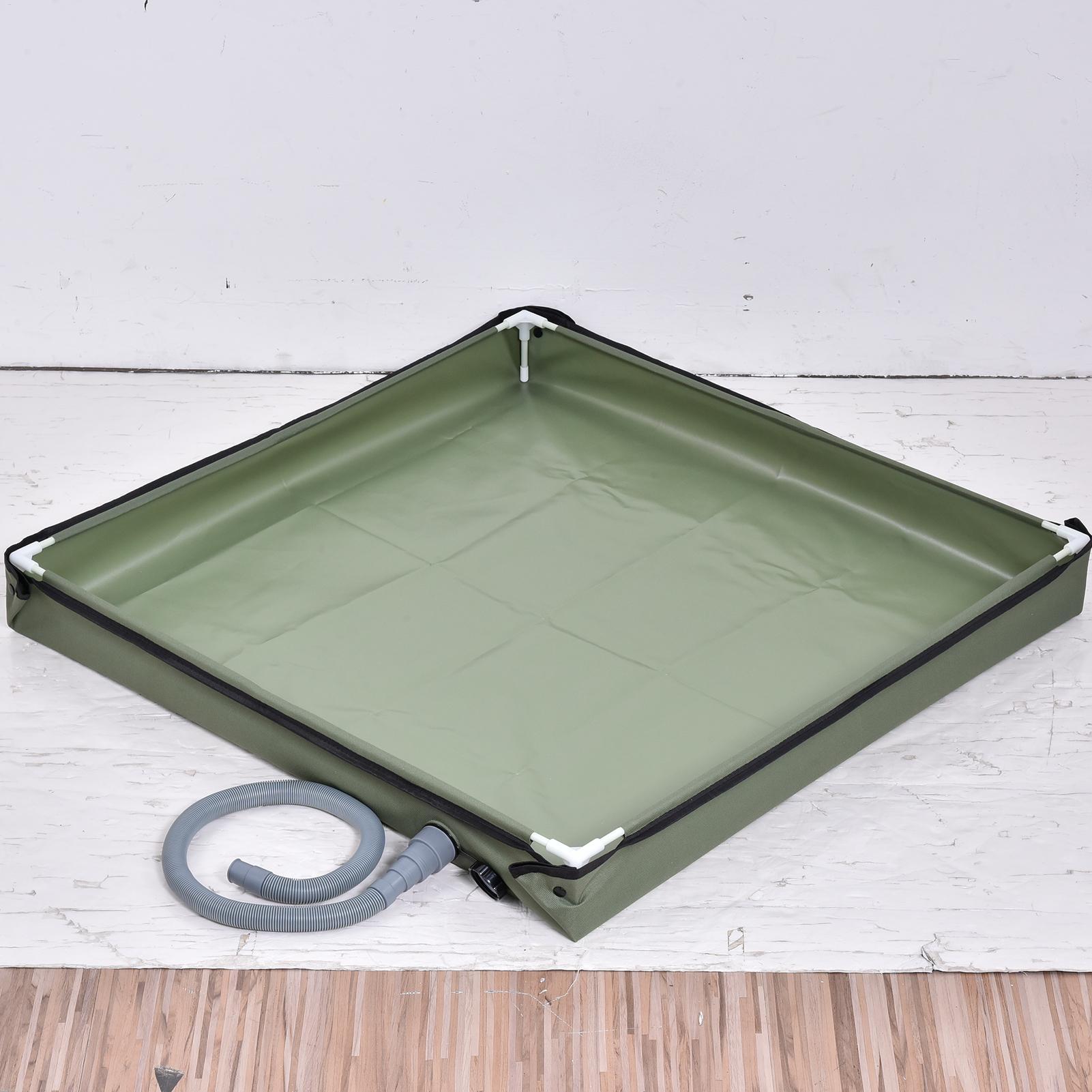 キャンプ用シャワーテントフロアベース、屋外テントシャワートレ - Camping Cooking Equipment のレビューと価格
