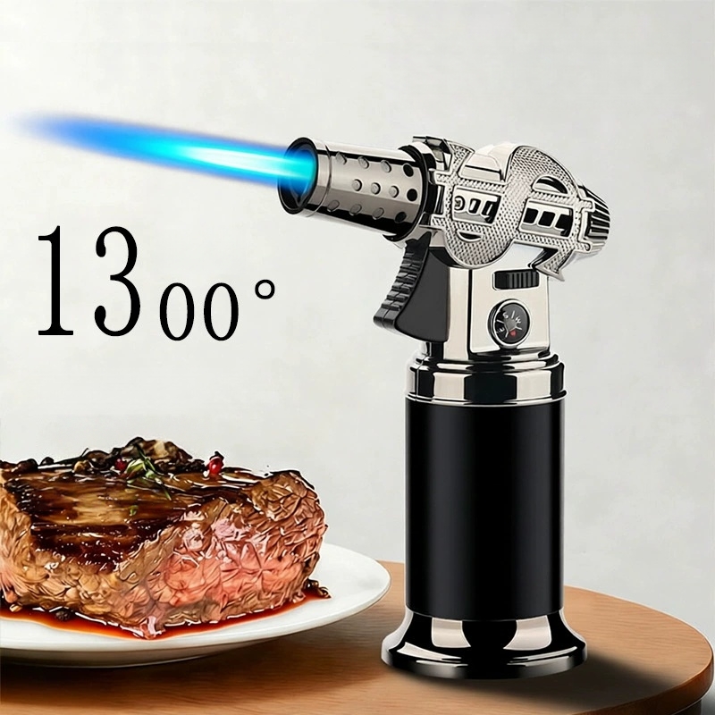 ポータブル金属製屋外高温スプレーガンライター、防風スプレー炎 - Camping Cooking Equipment のレビューと価格