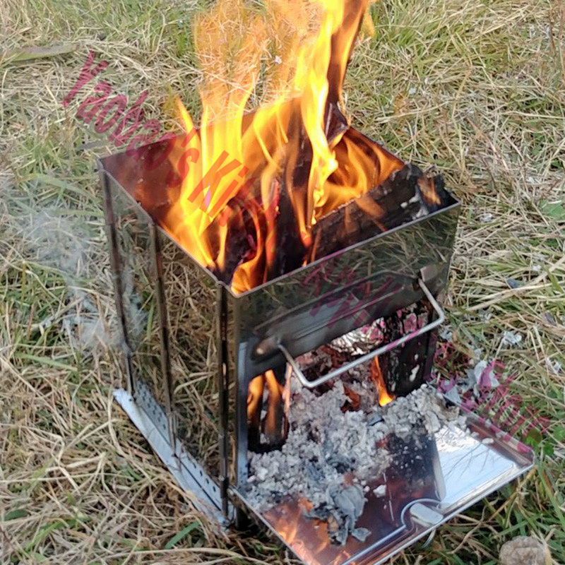 ウッドストーブ アウトドア キャンプ用品 分解可能なポータブ - Camping Cooking Equipment のレビューと価格