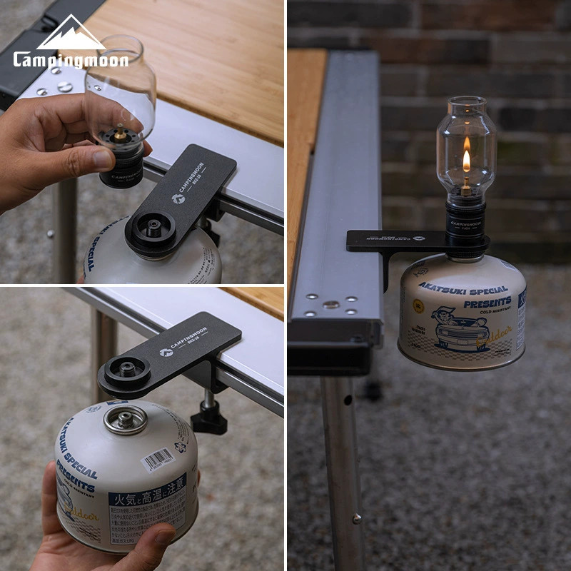 キャンプデスクトップクリップ延長アクセサリーフラットガスタン - Camping Cooking Equipment のレビューと価格