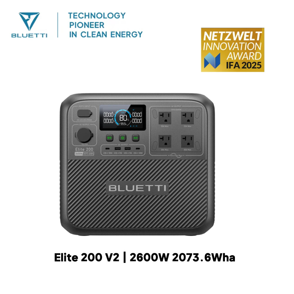 【リニューアル】BLUETTI Elite 200 V2 ポ - Camping Cooking Equipment のレビューと価格