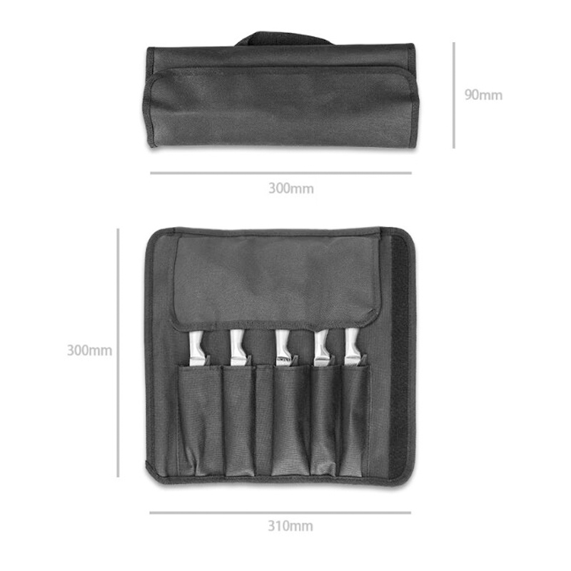 多ポケットオックスフォード生地ナイフロールバッグ、プロのシェ - Camping Cooking Organizer のレビューと価格