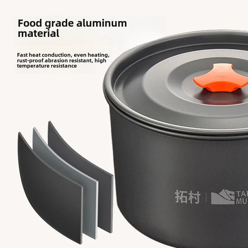 キャンプ調理器具セットアウトドアクッキング超軽量アルミポット - Camping Cooking Recipes のレビューと価格