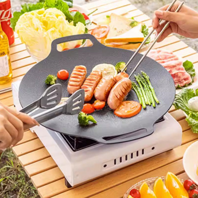    26/30/33CM屋外キャンプグリルパン韓国風マイ - Camping Cooking And Eating のレビューと価格