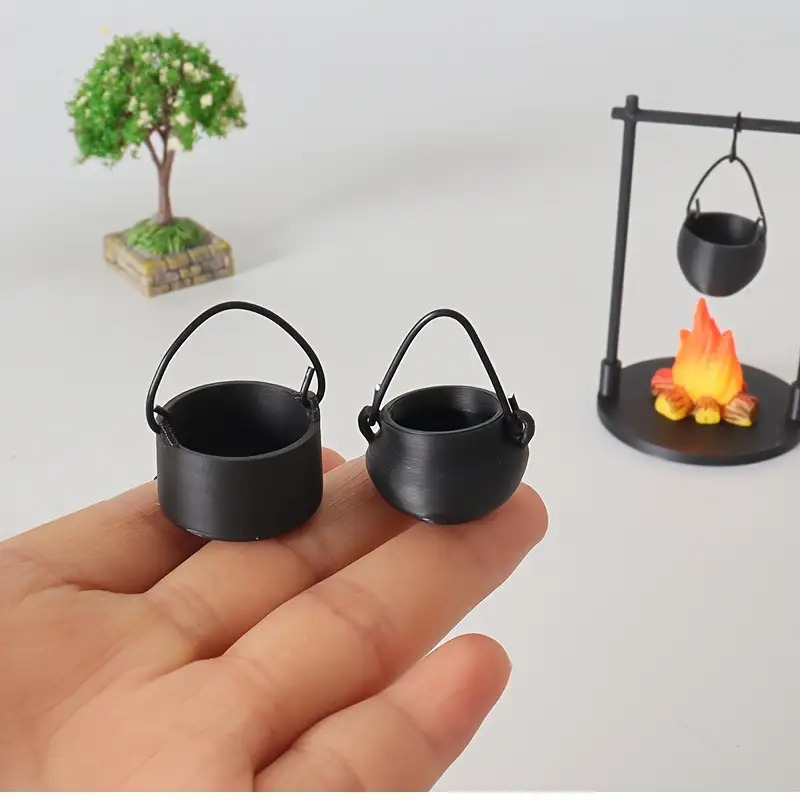 ミニ焚き火吊り下げストーブポットドールハウスキャンプピクニッ - Camping Cooking Device のレビューと価格
