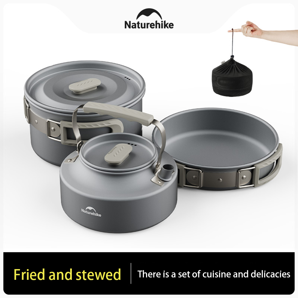 Naturehike アウトドアポットセット、キャンプ調理器 - Camping Cooking Equipment のレビューと価格