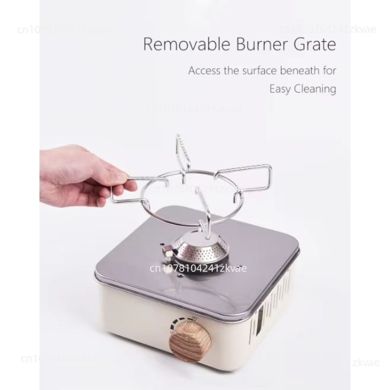 ブタンキャンプストーブ ポータブルバッグ付き 屋内外調理用  - Camping Cooking Gas Stove Portable Tool のレビューと価格